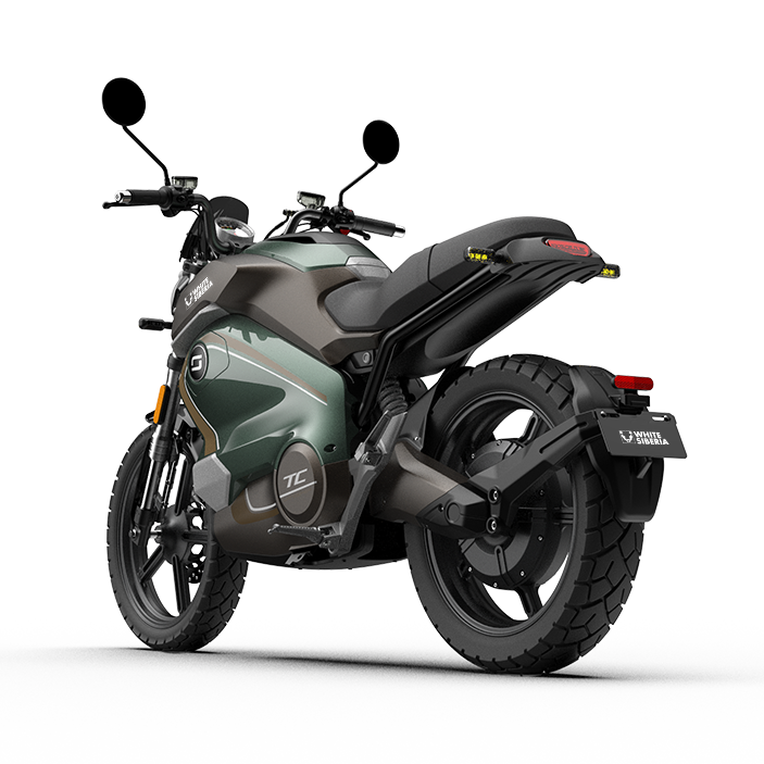 Электромотоцикл White Siberia Super Soco TC WANDERER