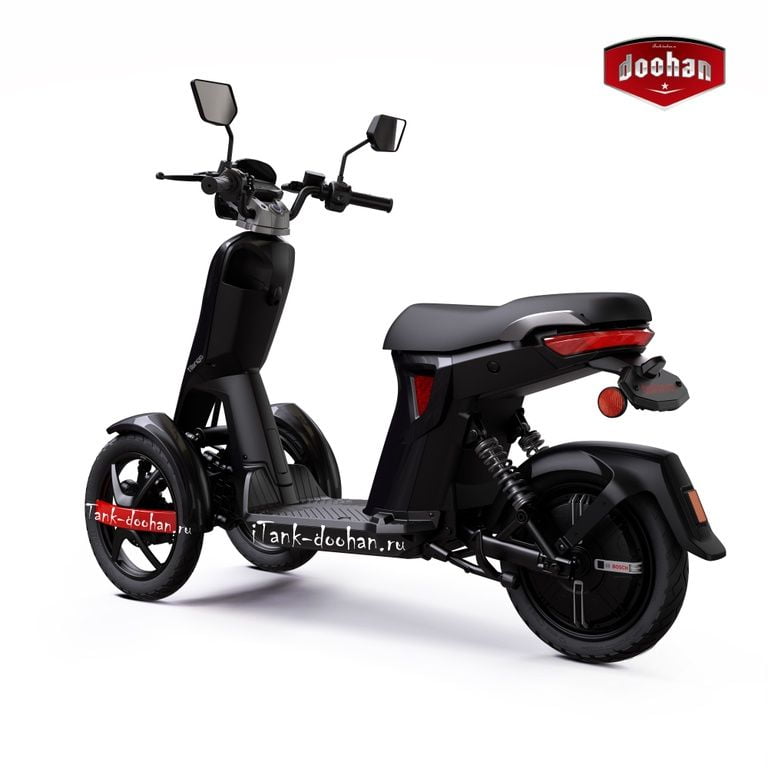 Электроскутер Doohan iTango HO-1200W Black Электроскутер Doohan iTango HO-1200W Black